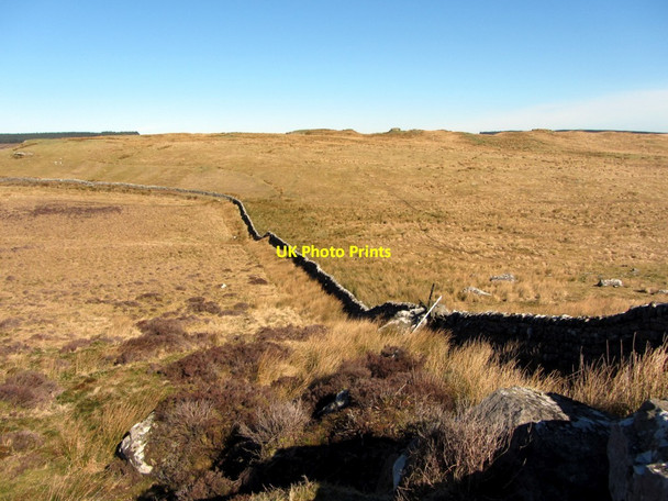 Photo 6"x4" Black Dyke north of Queen's Crags Queen's Crags c2014
