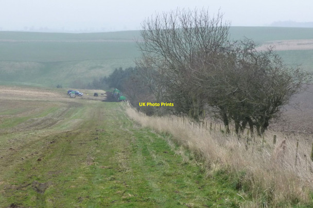 Photo 6"x4" Drainage works in progress Scrainwood c2014