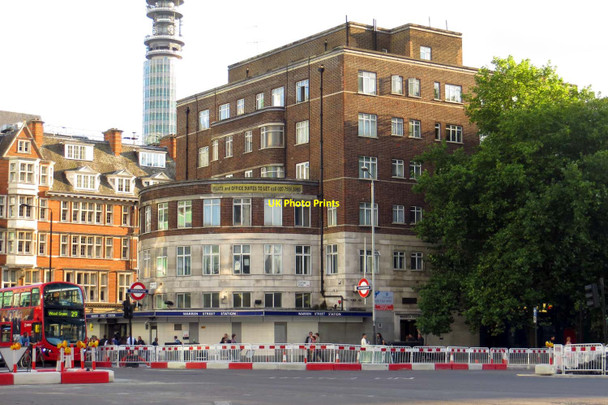 Photo 6"x4" Warren Street tube station London c2013