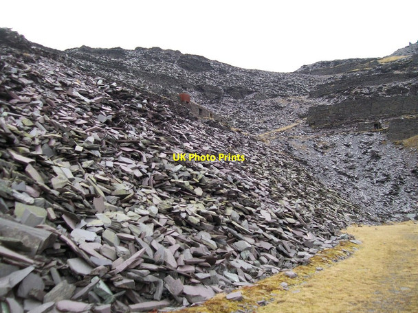 Photo 6"x4" Waste tips west of Incline A Dinorwic c2011