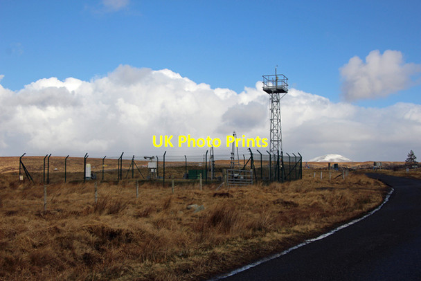 Photo 6"x4" Altnaharra weather station Altnaharra c2014