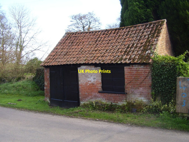 Photo 6"x4" Barn at Hawkerland Hawkerland c2014