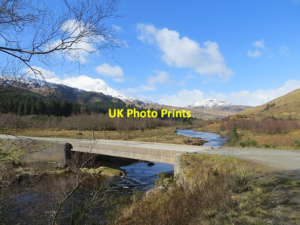 Photo 6"x4" Bridge over Duchray Water Loch Dubh\/NN4003 c2014