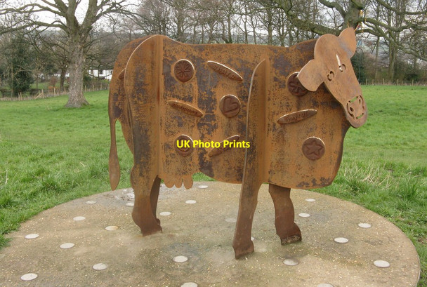 Photo 6"x4" Metal Cow Park Mill\/SE2511 c2014