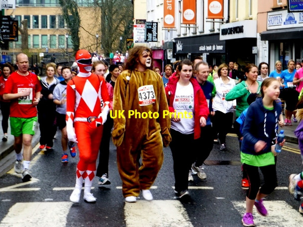 Photo 6"x4" Fun runners, Omagh Half Marathon 2014 Omagh c2014