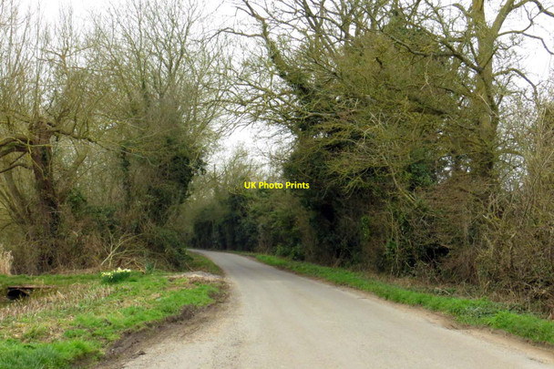 Photo 6"x4" Minor road to Stanton Harcourt West End\/SP4204 c2014