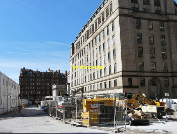 Photo 6"x4" Building work by St Peter's Square Manchester c2014