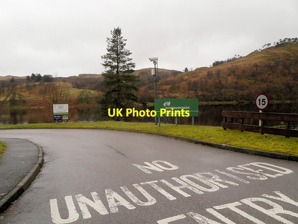 Photo 6"x4" Entrance to Cruachan Power Station Ardanaiseig c2014
