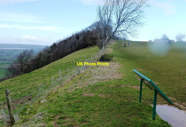 Photo 6"x4" Viewpoint at Coaley Peak Coaley Peak c2014