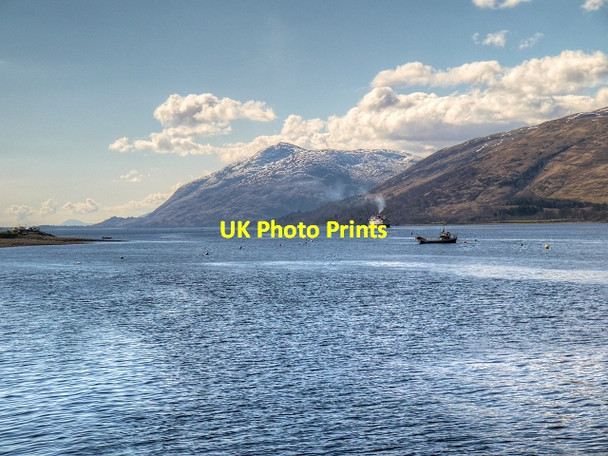 Photo 6"x4" Loch Linnhe Fort William\/An Gearasdan c2014