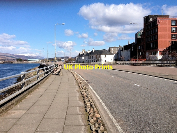 Photo 6"x4" Town Centre Bypass at Fort William Fort William\/An Gearasdan c2014