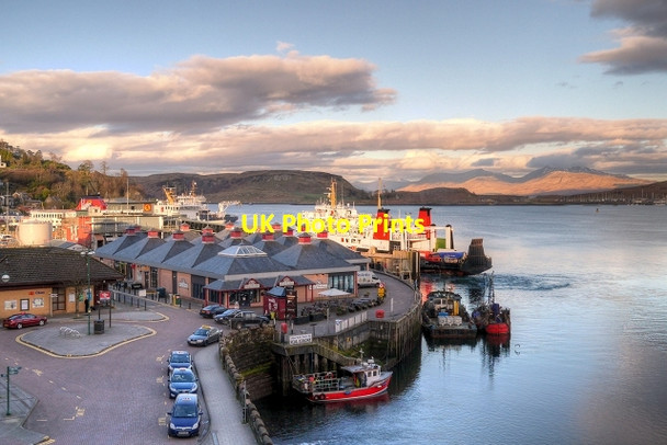 Photo 6"x4" Caledonian MacBrayne Ferry Terminal at Oban Oban\/NM8630 c2014