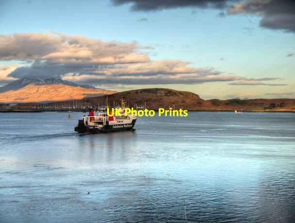 Photo 6"x4" MV Hebridean Isles in Oban Bay Oban\/NM8630 c2014