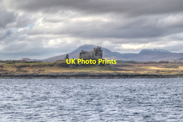 Photo 6"x4" Isle of Mull, Duart Point and Duart Castle Lochdon c2014
