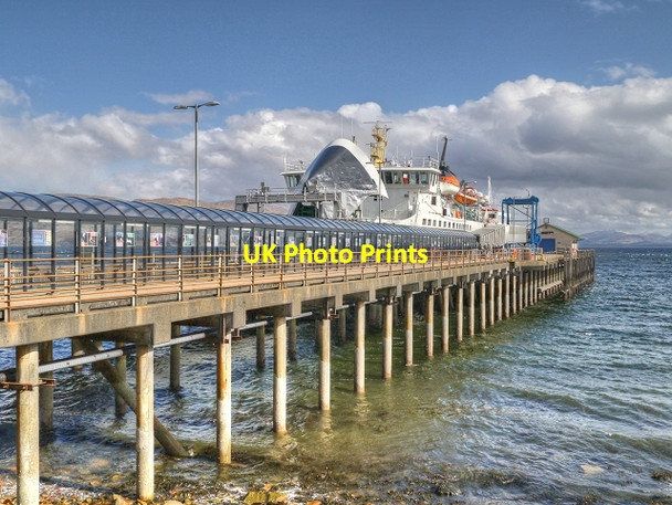 Photo 6"x4" Craignure Pier Java c2014