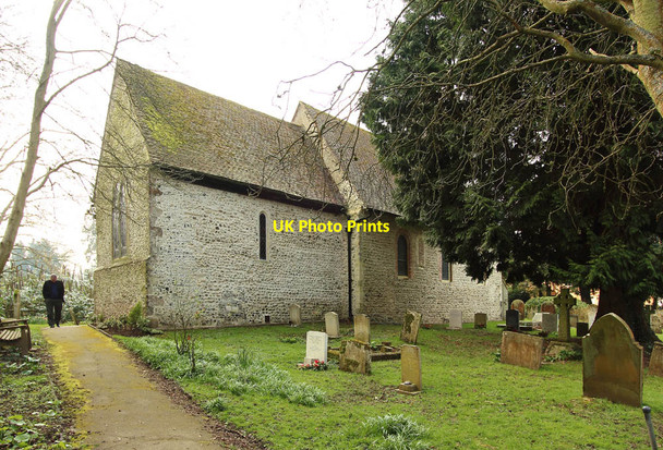 Photo 6"x4" St Martin, Acrise Ridge Row c2014