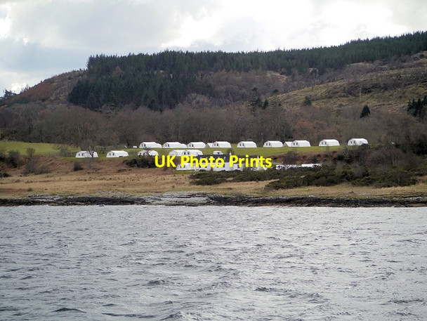 Photo 6"x4" Camp Site near Craignure Craignure c2014