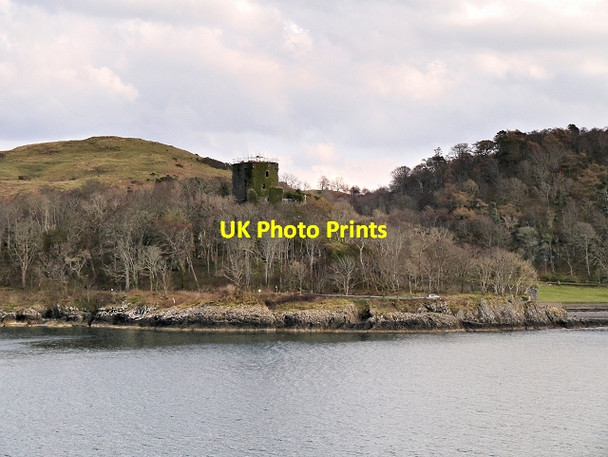 Photo 6"x4" Dunollie Castle and Hill Oban\/NM8630 c2014