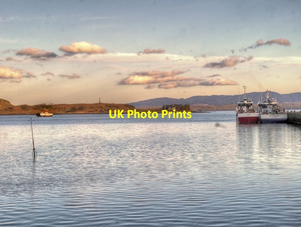 Photo 6"x4" Oban Harbour Oban\/NM8630 c2014