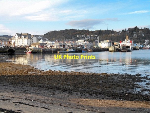 Photo 6"x4" Oban Harbour Oban\/NM8630 c2014