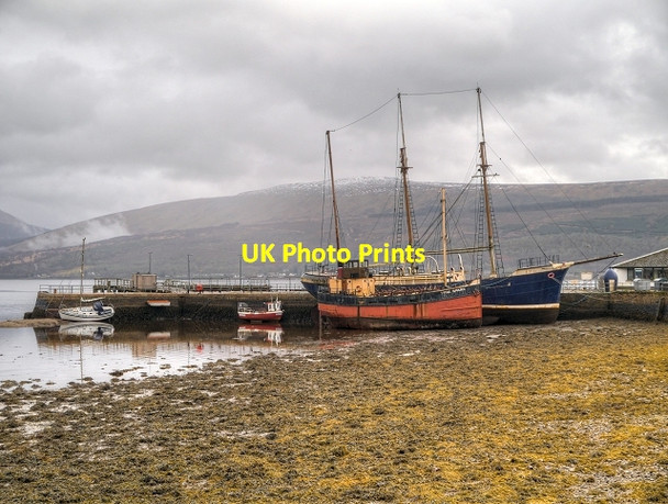 Photo 6"x4" Loch Fyne, Inveraray Pier Inveraray c2014