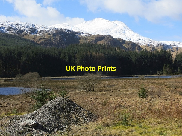 Photo 6"x4" Loch Dubh Loch Dubh\/NN4003 c2014
