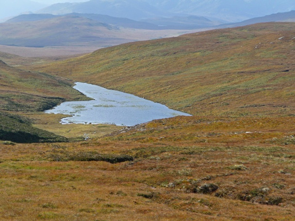 Photo 6"x4" Lochan south of Loch na Beinne Baine Lochan Seogh c2008