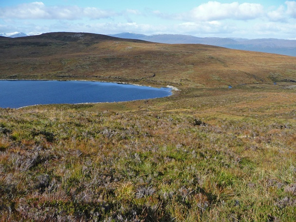 Photo 6"x4" North end of Loch na Beinne Baine Carn nan Earb c2008