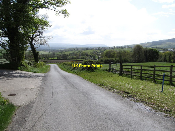 Photo 6"x4" Divernagh Road north of the Barrons Road junction Bessbrook c2012