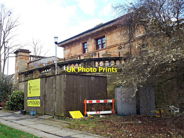 Photo 6"x4" Former Kelvinside railway station Kelvindale c2014
