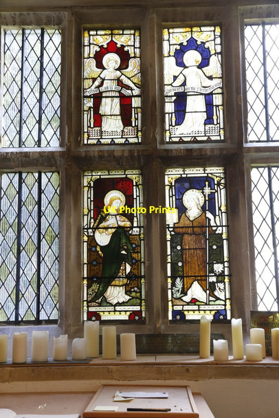 Photo 6"x4" Window by the chest Ardington c2014