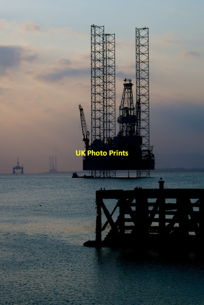Photo 6"x4" Cromarty Firth as the day fades Cromarty\/NH7867 c2014