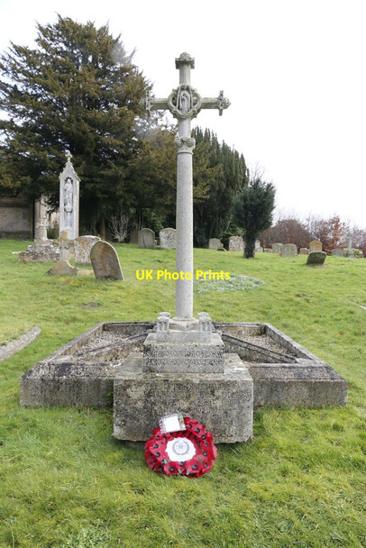 Photo 6"x4" Grave of Robert Loyd-Lindsay Ardington c2014