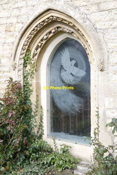 Photo 6"x4" Window in the Door Ardington c2014