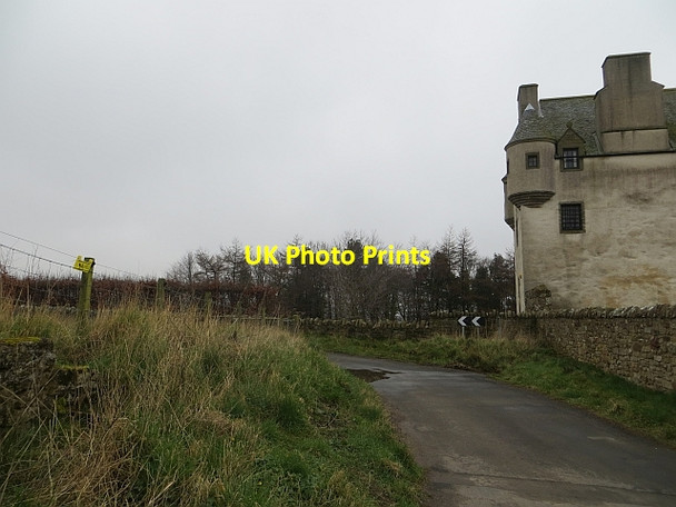 Photo 6"x4" Falside Castle Cousland\/NT3768 c2014