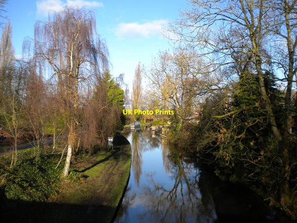 Photo 6"x4" Staffordshire & Worcestershire Canal east of Stafford Stafford c2014