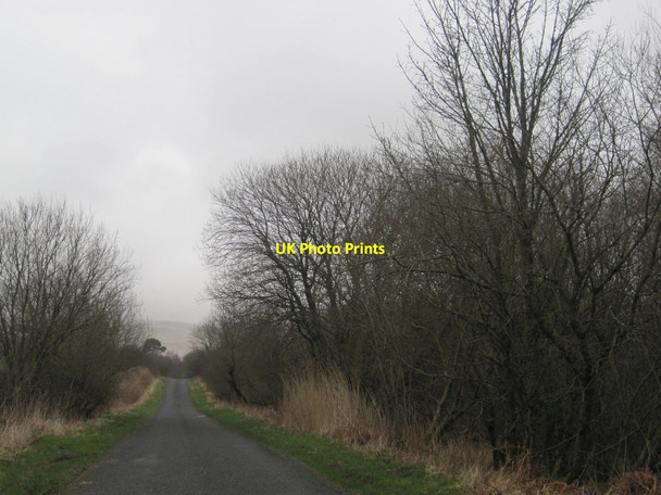 Photo 6"x4" Road towards Gatehouse Station Creetown c2014