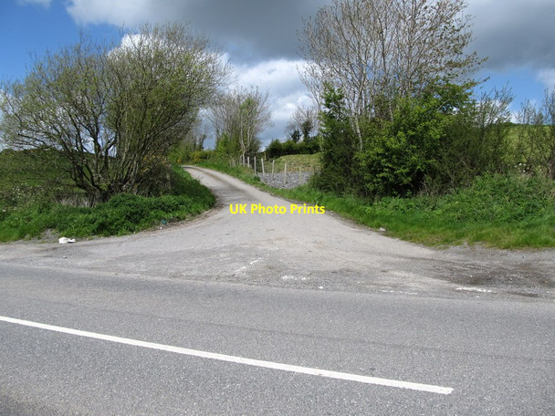 Photo 6"x4" Narrow lane linking Kingsmill Road and Drumnahunshin Road Kingsmills c2012