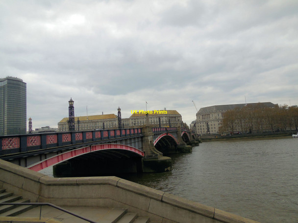 Photo 6"x4" Lambeth Bridge Westminster c2014