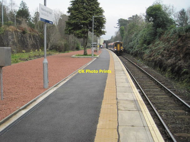 Photo 6"x4" Helensburgh Upper railway station, Argyll & Bute Helensburgh c2014