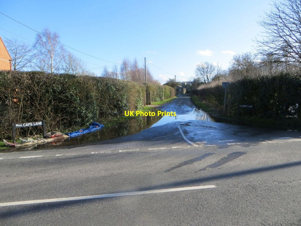 Photo 6"x4" Flooding on Caps Lane Wallingford c2014