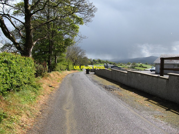 Photo 6"x4" View south-eastwards along Derrywilligan Road Kingsmills c2012