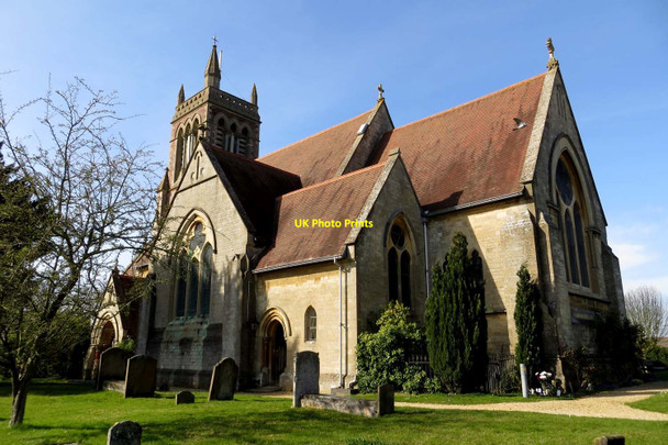 Photo 6"x4" St Michael and St Mary Magdalene Church Bracknell c2014