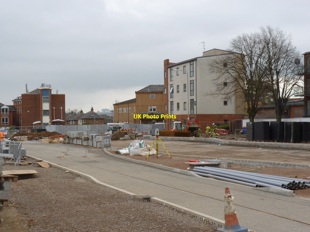 Photo 6"x4" Beeston transport interchange Beeston\/SK5236 c2014
