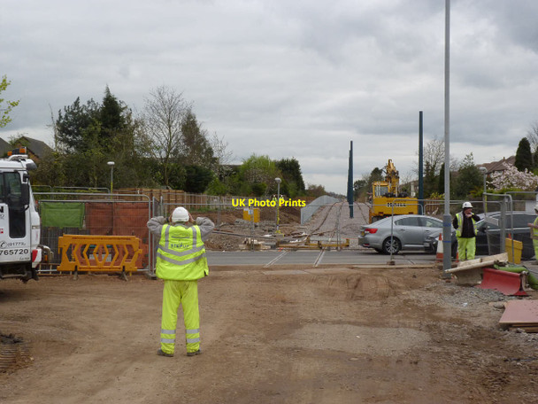 Photo 6"x4" Wilford Lane road crossing West Bridgford c2014