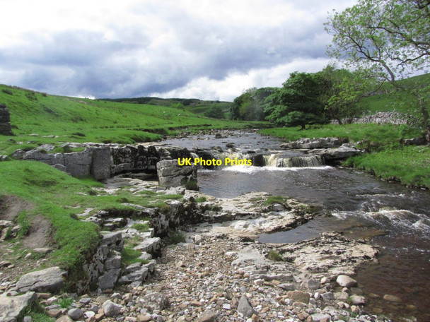 Photo 6"x4" On the Dales Way - The upper reaches of the R Wharfe, Langstrothdale Beckermonds c2013