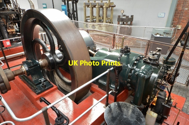 Photo 6"x4" National Gas Engine - MOSI Manchester c2013