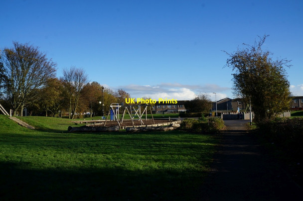 Photo 6"x4" Playground at Grasby Road playing field, Hull Sutton Ings\/TA1231 c2013