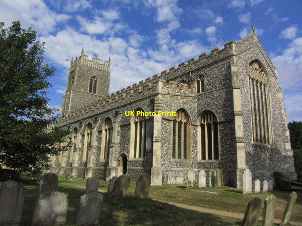 Photo 6"x4" Holy Trinity Church, Loddon Loddon c2013