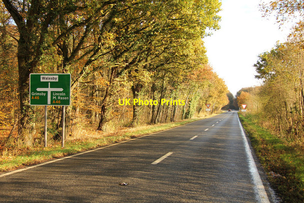 Photo 6"x4" Top Road Market Rasen c2013 P1